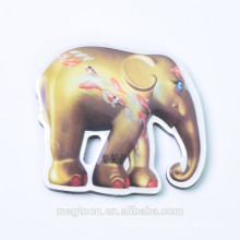 Custom Thailand, souvenir, or, éléphant, cristal, époxy, réfrigérateur, aimants, promotion, cadeaux